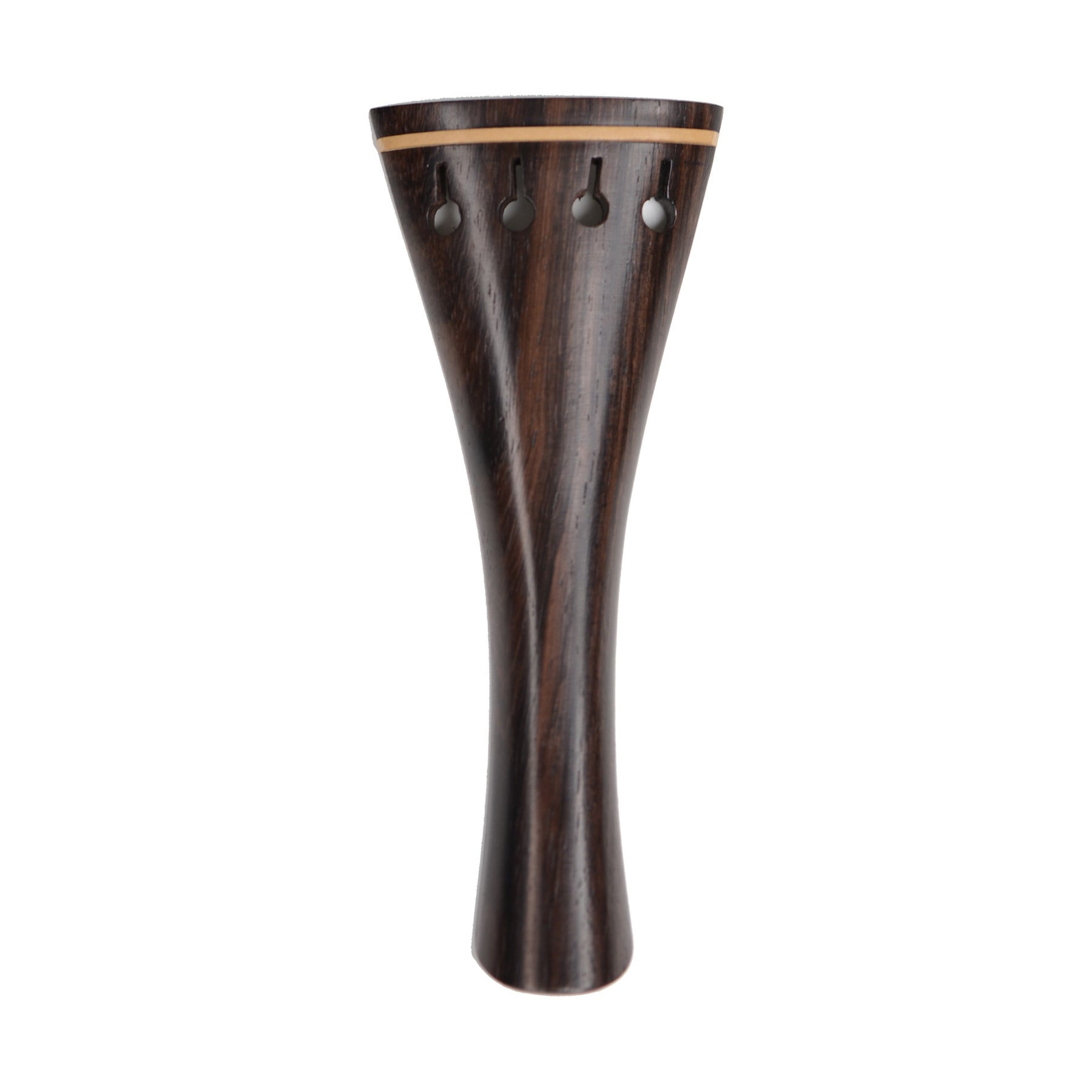 French Model Rosewood Violin Tailpiece with Pearwood Trim