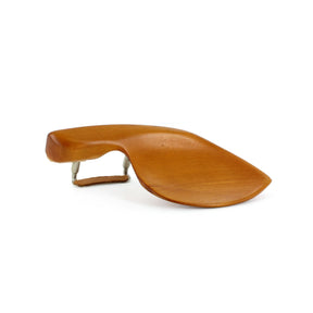 Guarneri Model Violin Chinrest - Silver Hardware