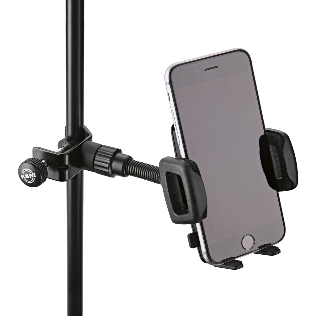 K&M Mic/Music Stand iPhone/Smartphone Holder