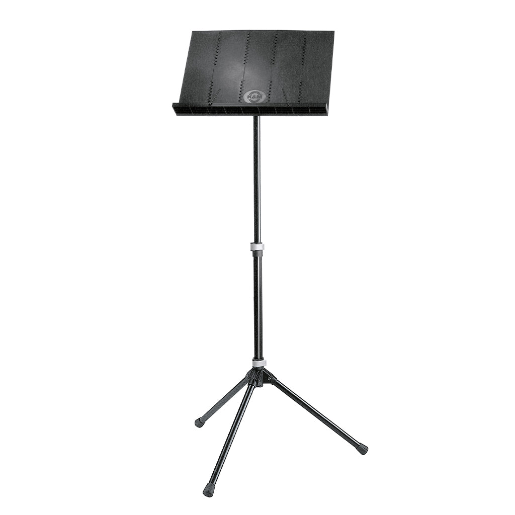 K&M Orchestra Music Stand With Collapsible Desk