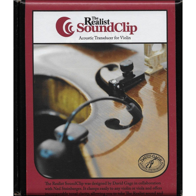 Realist Soundclip Pickup for Violin & Viola