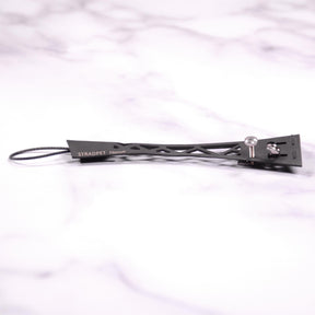 Stradpet Titanium Violin Tailpiece with Single Fine Tuner