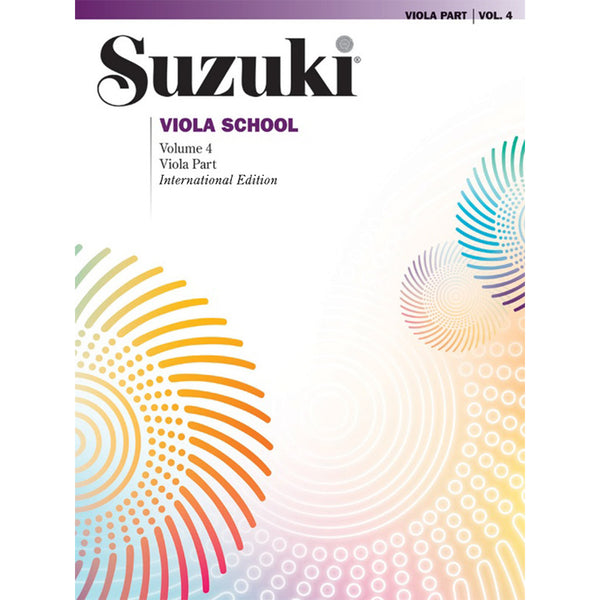 Suzuki Viola School 4冊セット SuzukiViolaSchoolMethodBook_Vo