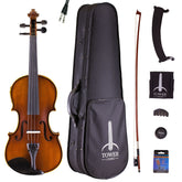 Tower Strings Acoustic Electric Violin Outfit