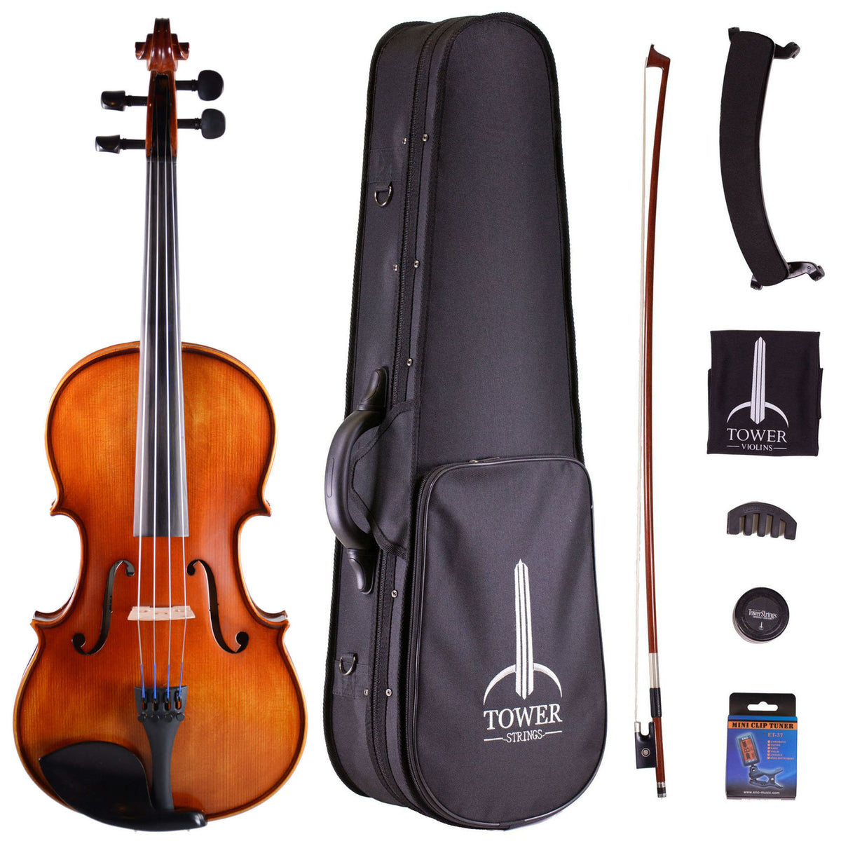 B-Stock Tower Strings Entertainer Violin Outfit