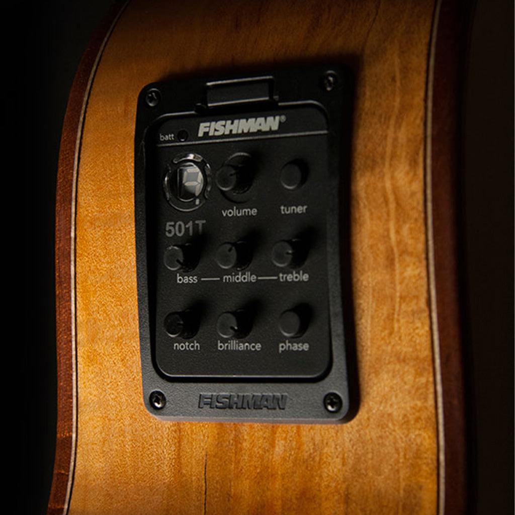 Washburn Comfort G66SCE Spalt Maple Acoustic-Electric Guitar