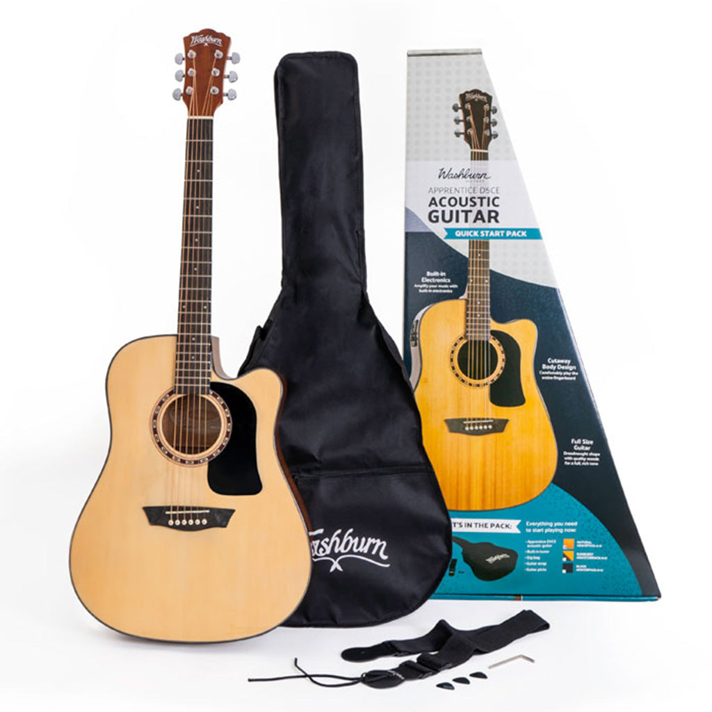 Washburn Apprentice D5 Acoustic-Electric Guitar Outfit