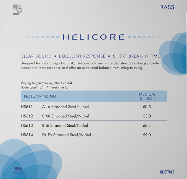 D'Addario Helicore Solo Bass E String