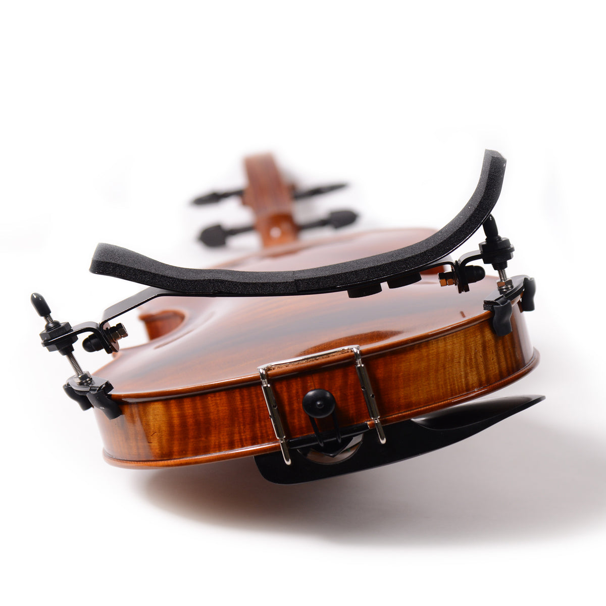 bonmusica violin shoulder rest attached to a quality violin