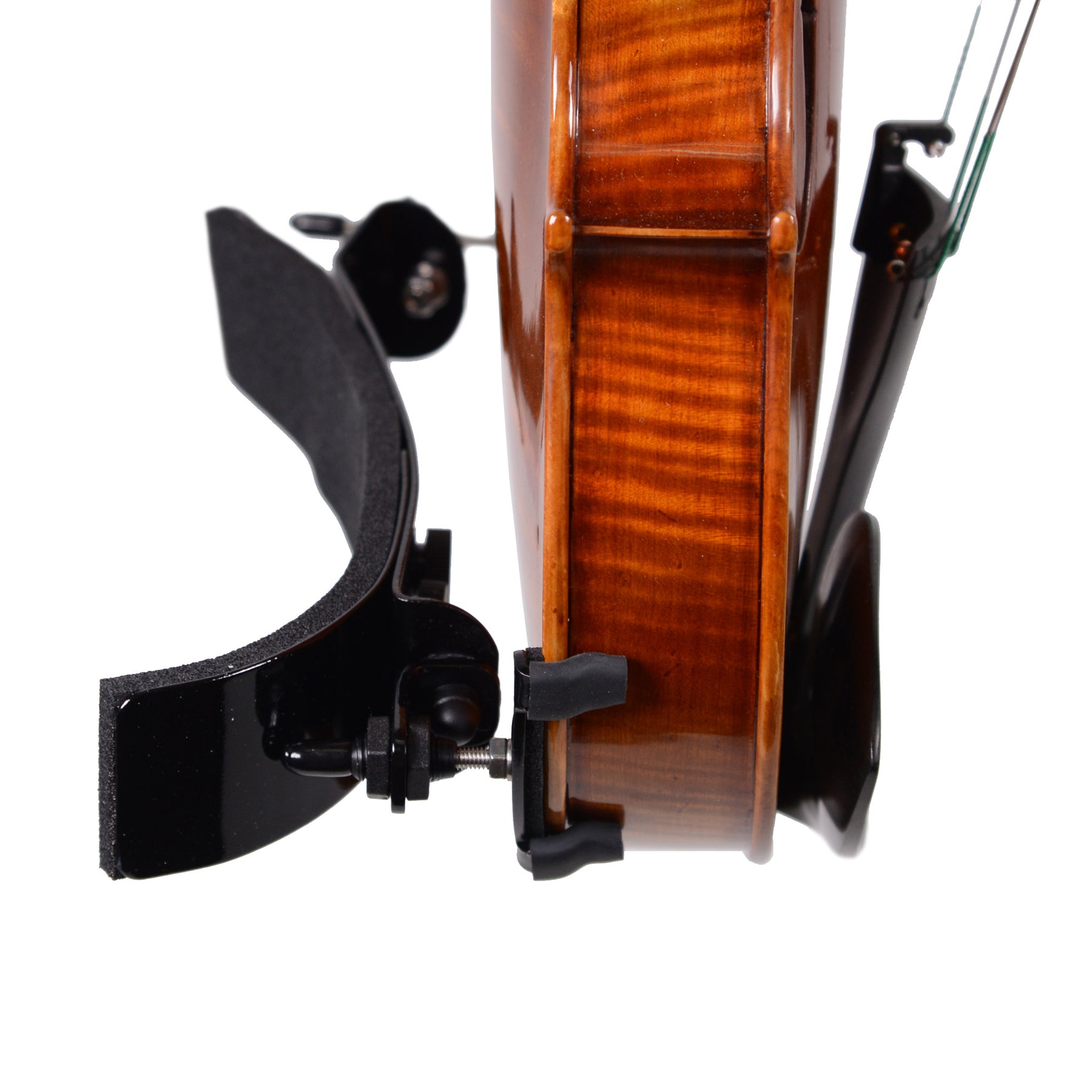 angle photo of bonmusica shoulder rest for violin