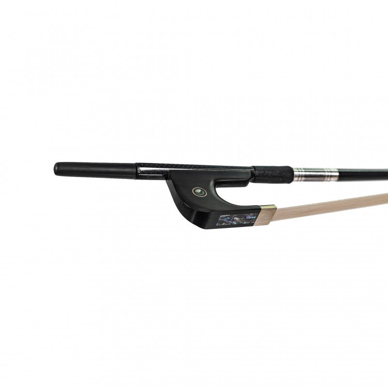 Fiddlerman Braided Carbon Fiber 3/4 Double Bass Bow - German