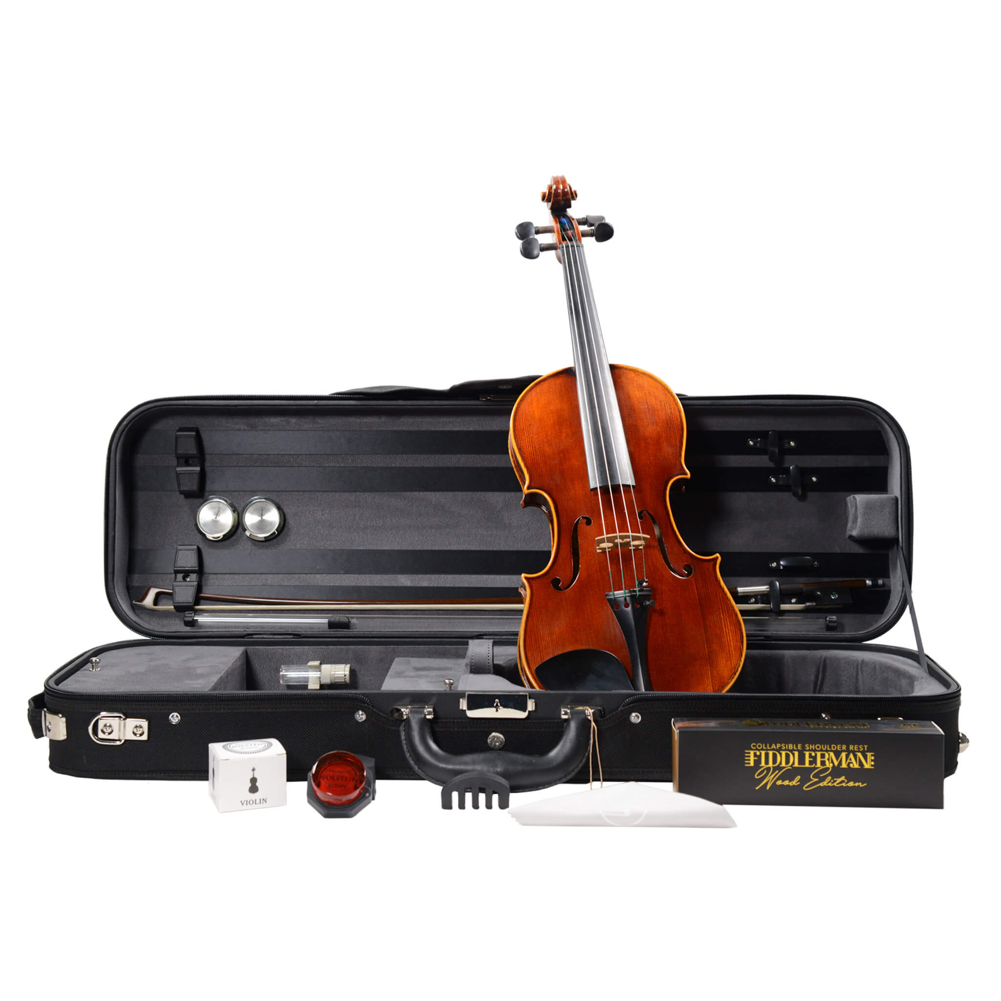 B-Stock Fiddlerman Soloist Violin Outfit