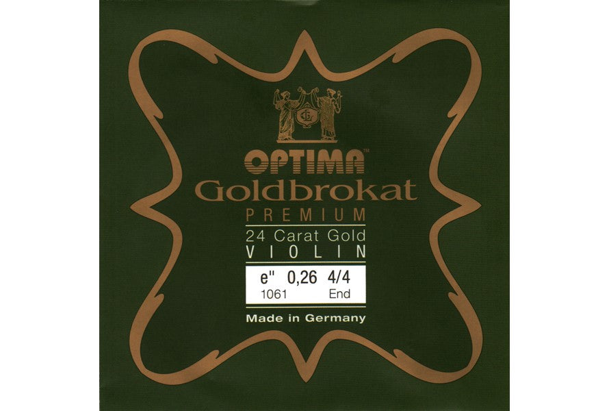 Optima Goldbrokat Premium 24 Carat Gold Violin E String