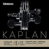 D'Addario Kaplan Non-Whistling Aluminum Wound Violin E String