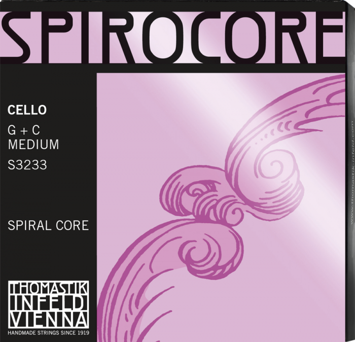Thomastik Spirocore Tungsten Cello G & C String Combo Pack