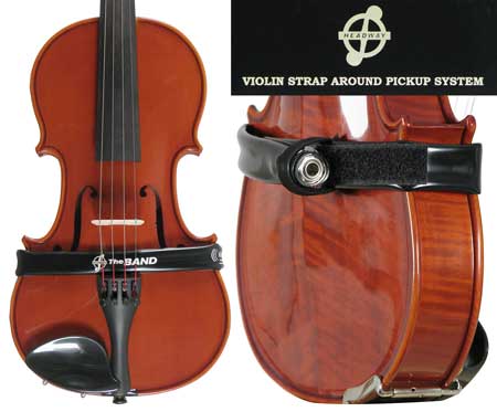 Headway Band Wrap-Around Pickup System Violin