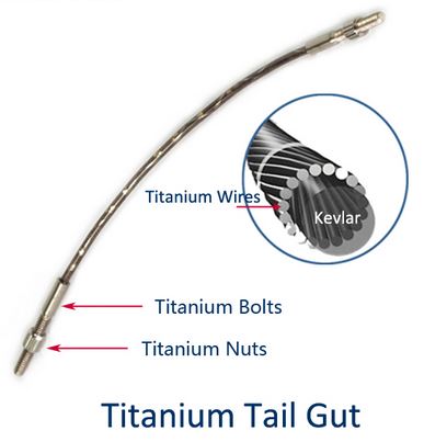 Titanium Tail Gut for Viola