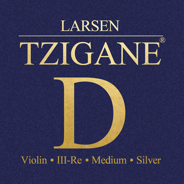Larsen Tzigane Violin D String Silver